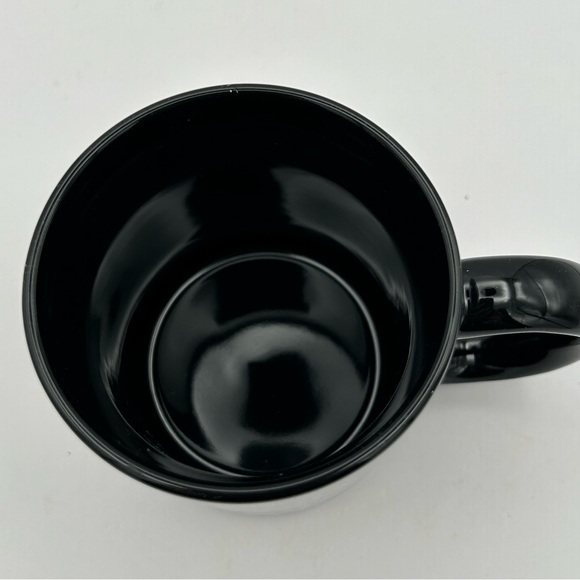 FUNNY GUY MUG “HAVE A NICE DAY” BLACK WHITE LETTERS 3-3/4” TALL - Picture 6 of 10